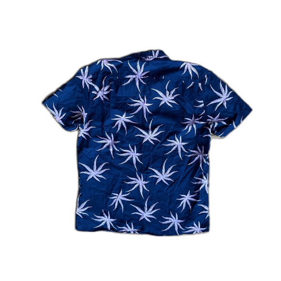 MARC BY MARC JACOBS Blue Pink Floral Button Up Shirt Top Women's Size Small - Picture 7 of 9